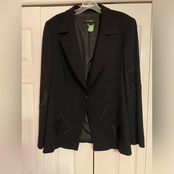 Authentic Escada black jacket - Picture 1 of 7